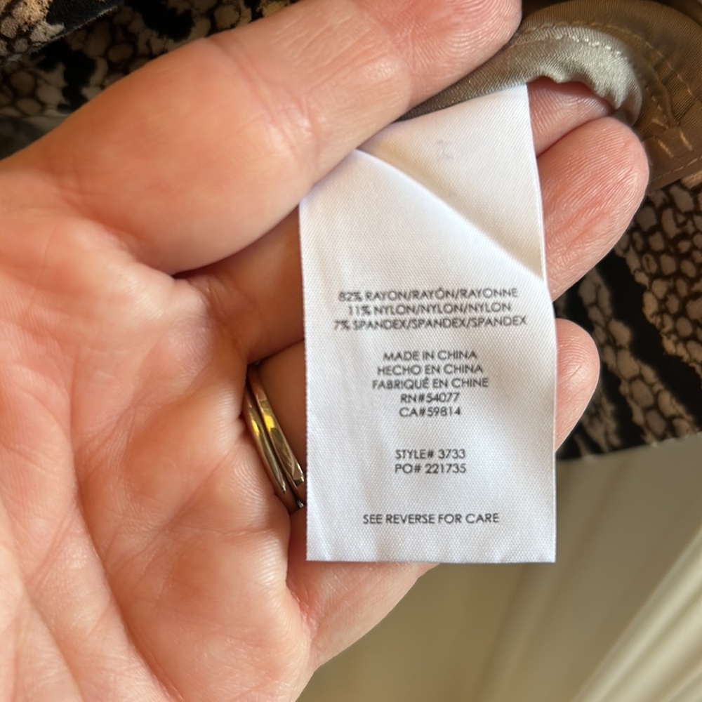 Cabi Python Blazer Size 8 - image 4